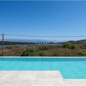 3 bedroom villa with pool & sea view, near Acharavi, sleeps 6